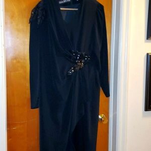 Beautiful Black Dress with Sequined accents